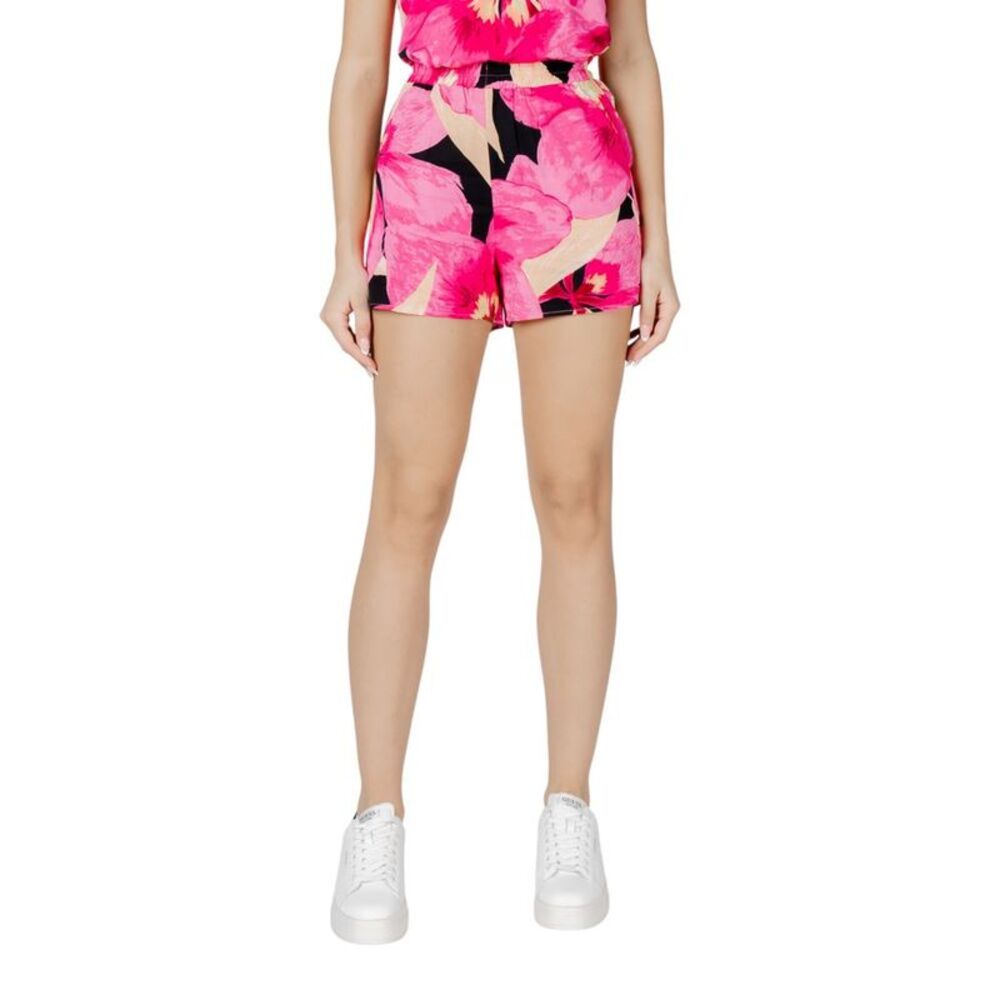 Only Pink Viscose Women's Shorts